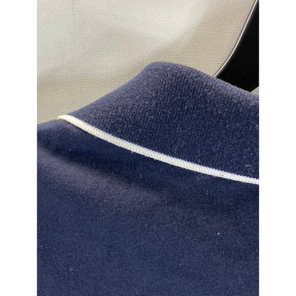 BANANA REPUBLIC Men's Preppy Navy Luxe Touch Performance Short Sleeve Polo SZ M - Picture 6 of 12